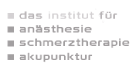 Logo: Institut für Anästhesie, Schmerztherapie & Akupunktur
